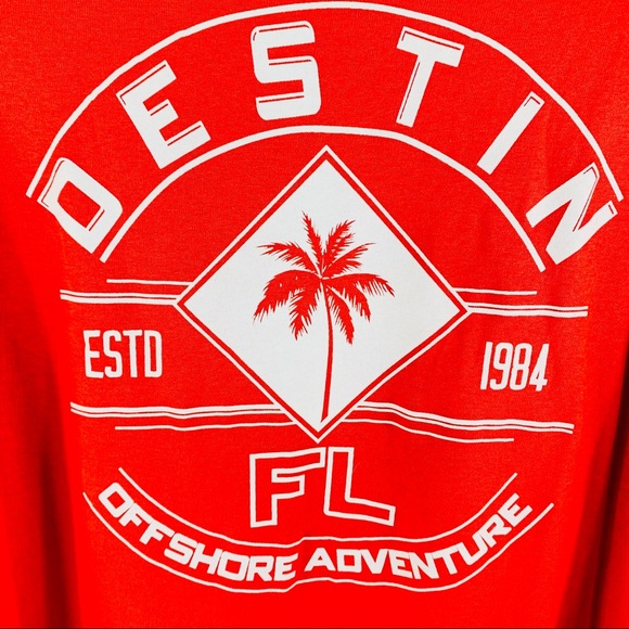 Destin Florida Offshore Adventure T-Shirt XXL - Picture 5 of 6